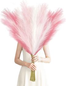 8 Pcs Pink Faux Pampas Grass Decor 35' Fluffy Tall Artificial Colored Pampas Grass Large Fake Pompous Grass Stems Blush Flower Arrangement Floor 8 Pcs Pink Faux Pampas Grass Decor 35' Fluffy Tall Artificial Colored Pampas Grass Large Fake Pompous Grass Stems Blush Flower Arrangement Floor